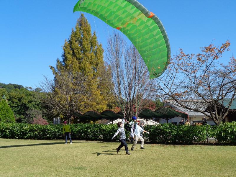 みかも山公園パラグライダー