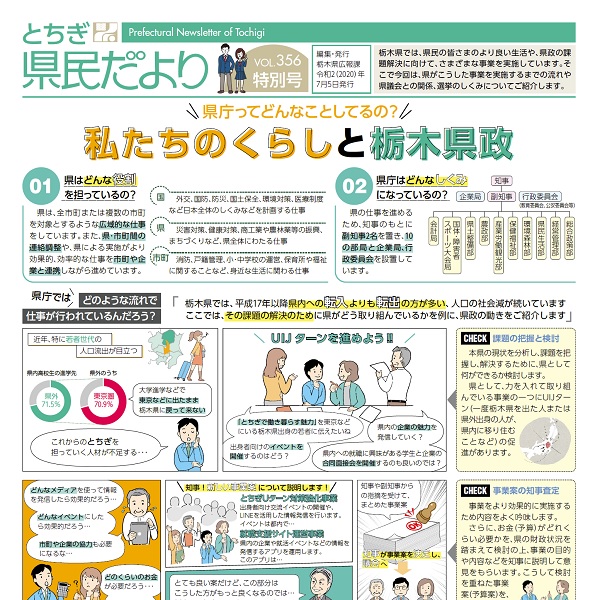 県民だよりVOL.356の表紙画像