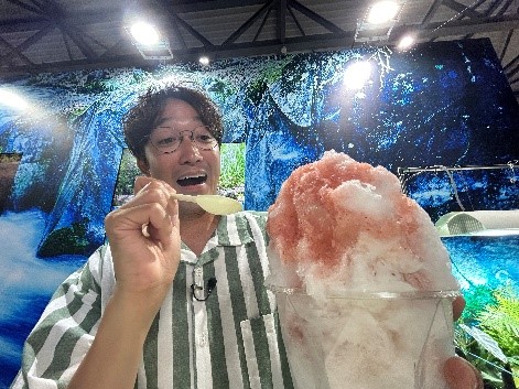 かき氷美味しすぎて完食
