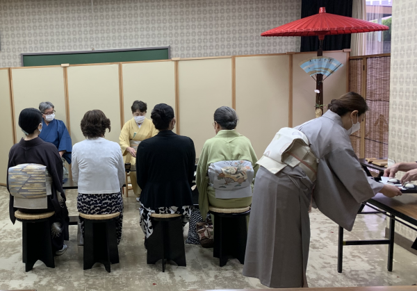 第76回栃木県芸術祭茶華道展（茶席１）