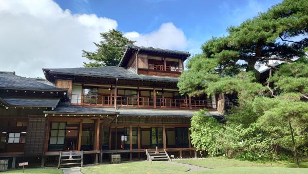 三階御展望室は江戸時代の建物で