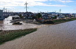 令和元年台風-秋山川堤防決壊