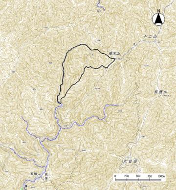 根本山位置図