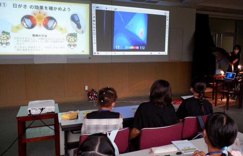 日傘の実験