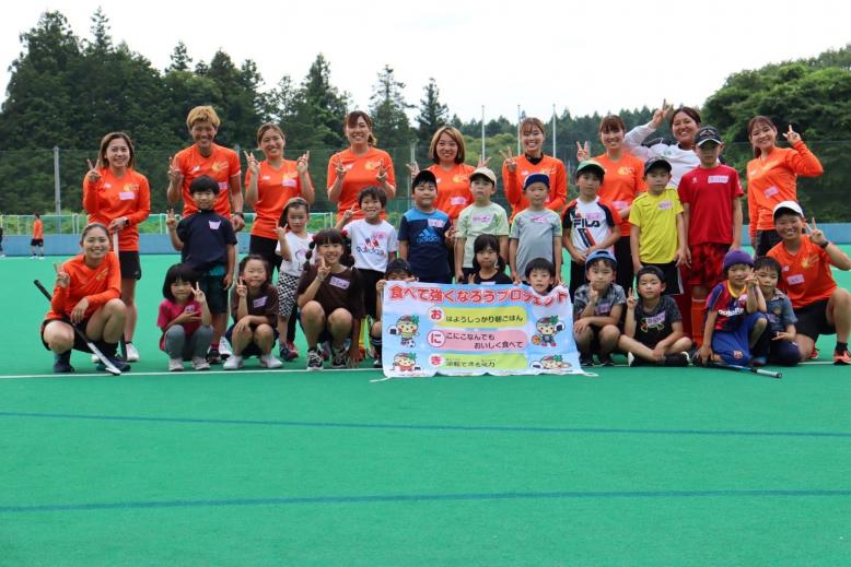 6月25日食育キャプテンGSK集合写真