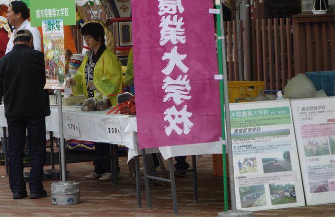 農大祭などをポスターや紹介パネルでPR！