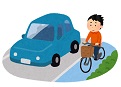 自転車道イラスト