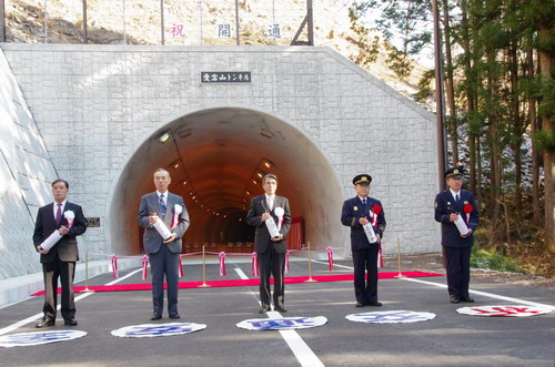 開通式安全祈願