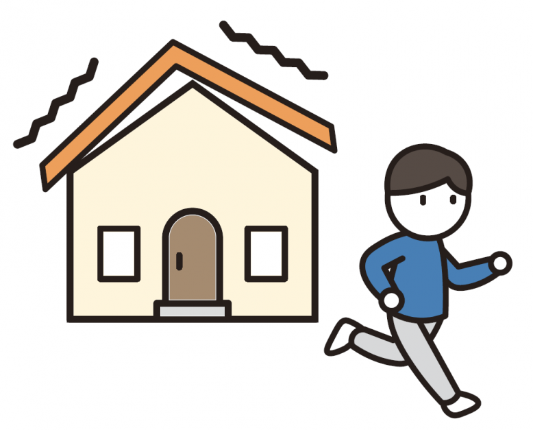 家屋の倒壊