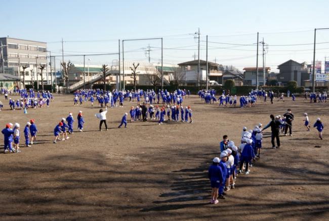 長なわ跳び